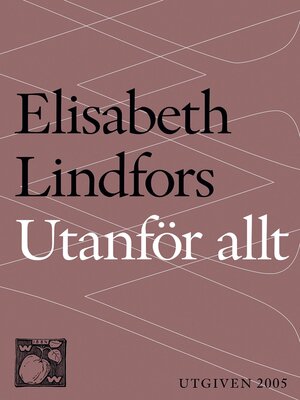 cover image of Utanför allt